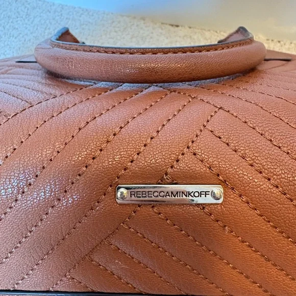 Rebecca Minkoff Brown Leather Handbag - Picture 3 of 6